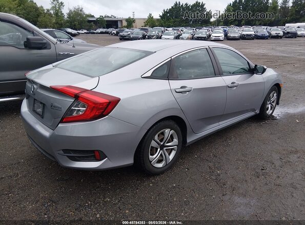 2HGFC2F51HH540952 2017 HONDA CIVIC Silver Задня права чверть