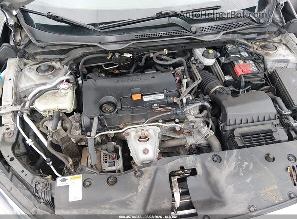 2HGFC2F51HH540952 2017 HONDA CIVIC Silver Вид ззаду