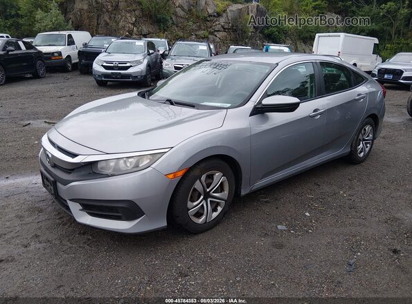 2HGFC2F51HH540952 2017 HONDA CIVIC Silver Передня ліва чверть