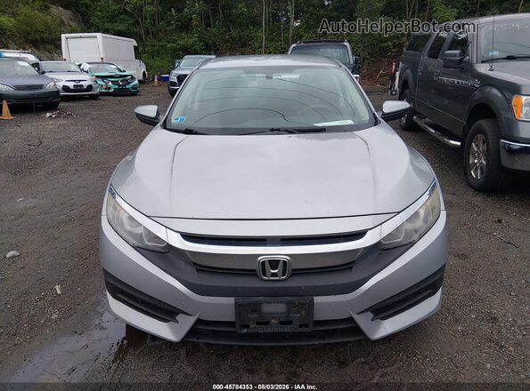 2HGFC2F51HH540952 2017 HONDA CIVIC Silver Вид щитка приладів