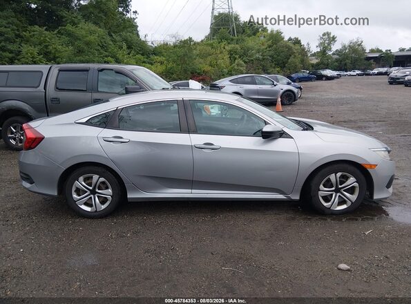2HGFC2F51HH540952 2017 HONDA CIVIC Silver Вид задньої частини салону