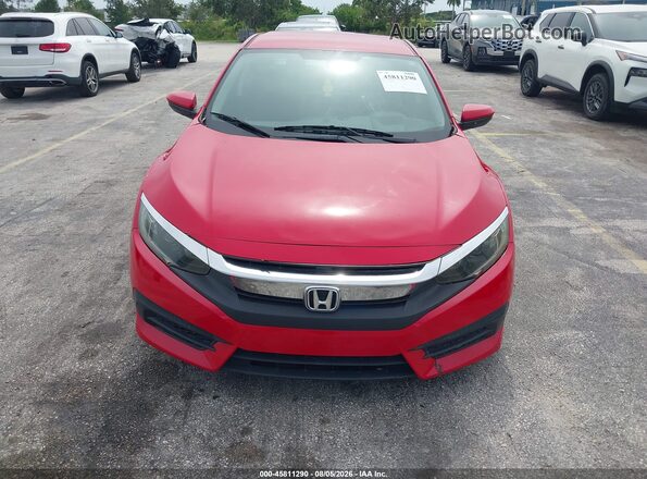2HGFC2F51HH546508 2017 HONDA CIVIC Red Սարքավորումների վահանակի տեսք