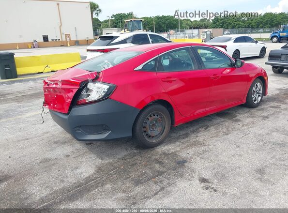 2HGFC2F51HH546508 2017 HONDA CIVIC Red Հետևի աջ