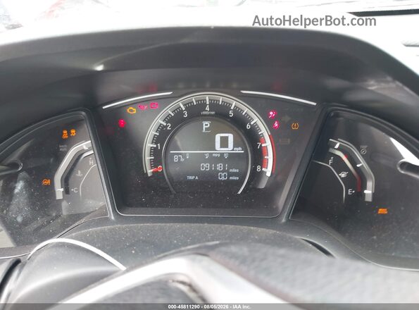2HGFC2F51HH546508 2017 HONDA CIVIC Red Հետևի նստատեղերի տեսք