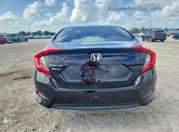 2HGFC2F51HH547223 2017 HONDA CIVIC Black Vista trasera