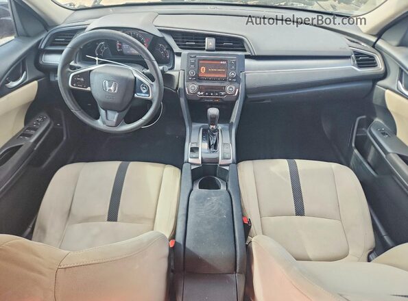 2HGFC2F51HH547223 2017 HONDA CIVIC Black Vista del salpicadero