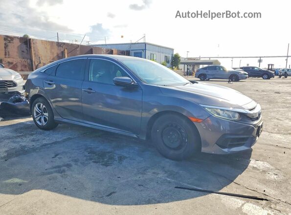 2HGFC2F51HH556097 2017 HONDA CIVIC Gray Front right
