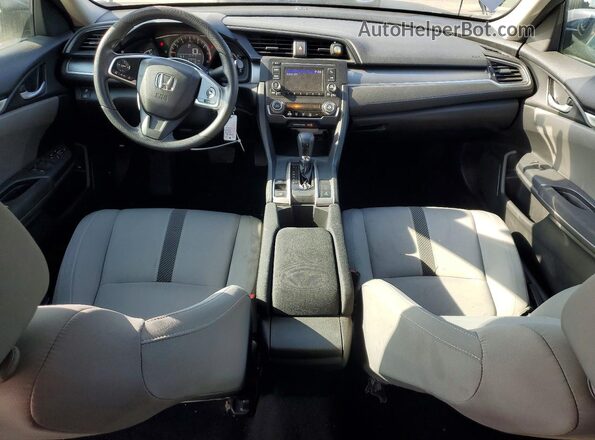 2HGFC2F51HH556097 2017 HONDA CIVIC Gray Dashboard view