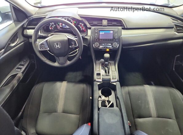 2HGFC2F51HH575118 2017 HONDA CIVIC Silver Vista del salpicadero