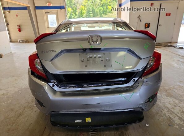 2HGFC2F51HH575118 2017 HONDA CIVIC Silver Vista trasera