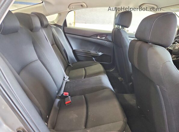 2HGFC2F51HH575118 2017 HONDA CIVIC Silver Vista de los asientos traseros