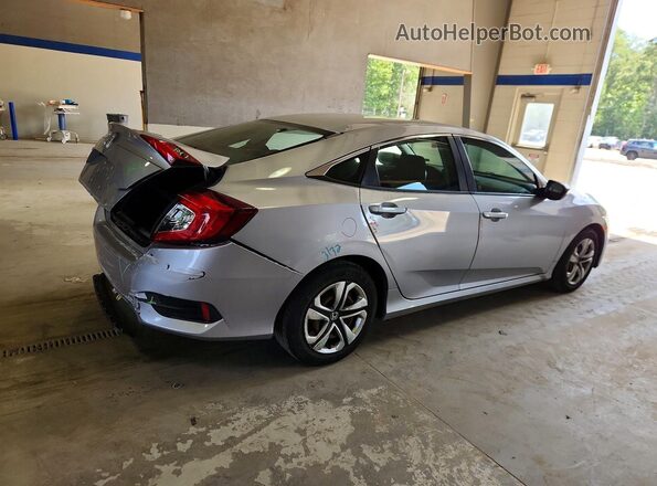2HGFC2F51HH575118 2017 HONDA CIVIC Silver Trasero derecho