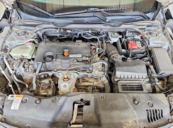 2HGFC2F51HH575118 2017 HONDA CIVIC Silver Vista interior trasera