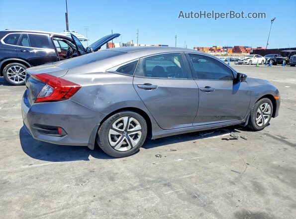 2HGFC2F51JH517242 2018 HONDA CIVIC Gray Tył prawy