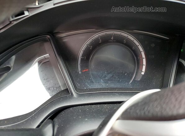 2HGFC2F51JH538446 2018 HONDA CIVIC Red Widok zestawu wskaźników