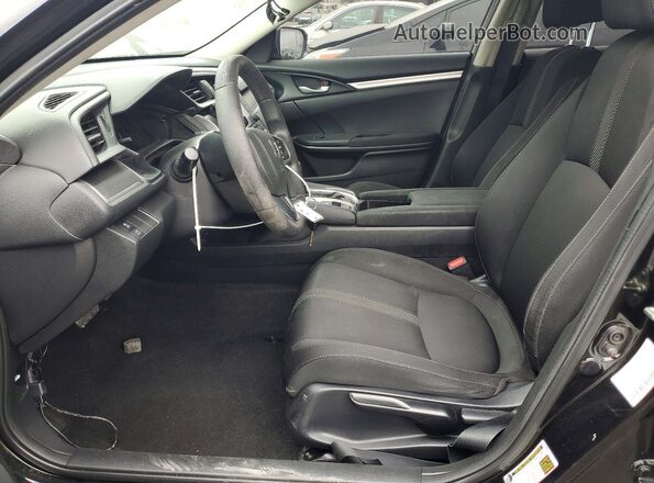 2HGFC2F51JH558244 2018 HONDA CIVIC Black Front interior view