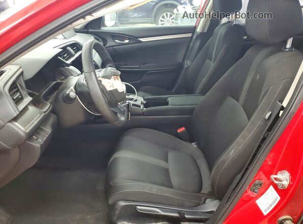 2HGFC2F51JH585931 2018 HONDA CIVIC Red წინა სალონის ხედი