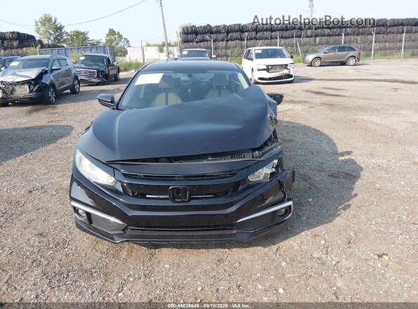 2HGFC2F51JH587484 2018 HONDA CIVIC Black Dashboard view