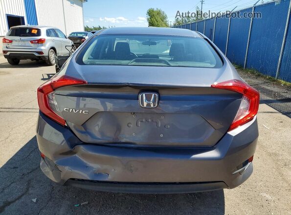 2HGFC2F52GH001982 2016 HONDA CIVIC Charcoal Widok z tyłu