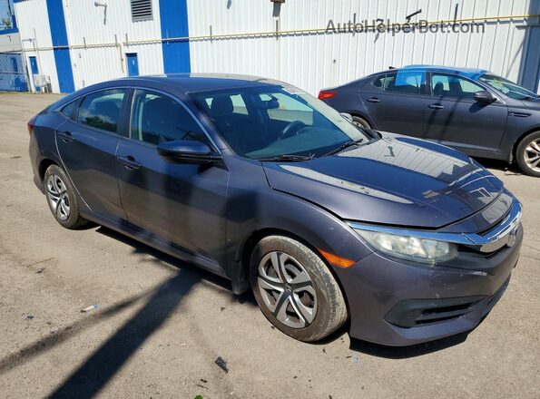2HGFC2F52GH001982 2016 HONDA CIVIC Charcoal Przód prawy