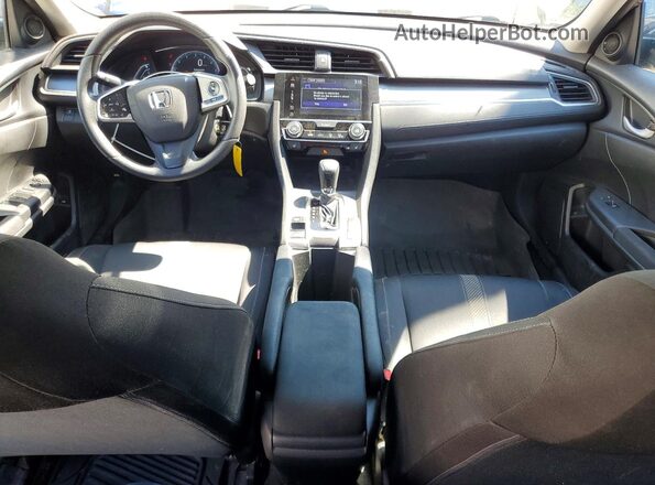 2HGFC2F52GH001982 2016 HONDA CIVIC Charcoal Widok deski rozdzielczej