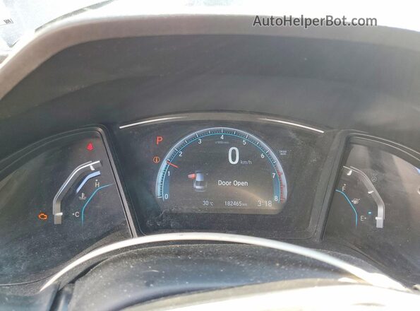 2HGFC2F52GH001982 2016 HONDA CIVIC Charcoal Widok zestawu wskaźników