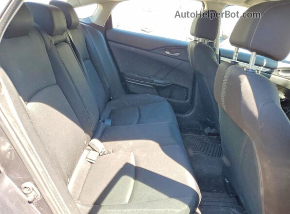 2HGFC2F52GH001982 2016 HONDA CIVIC Charcoal Widok tylnych siedzeń