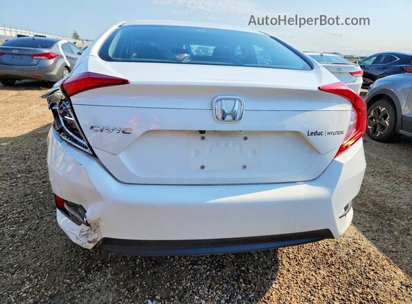 2HGFC2F52GH018510 2016 HONDA CIVIC White Rear view