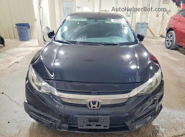 2HGFC2F52GH517789 2016 HONDA CIVIC Black Widok z przodu