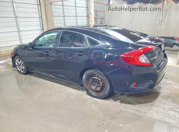 2HGFC2F52GH517789 2016 HONDA CIVIC Black Tył lewy