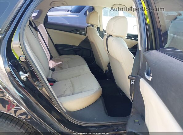 2HGFC2F52GH524452 2016 HONDA CIVIC Black Widok naklejki z numerem VIN