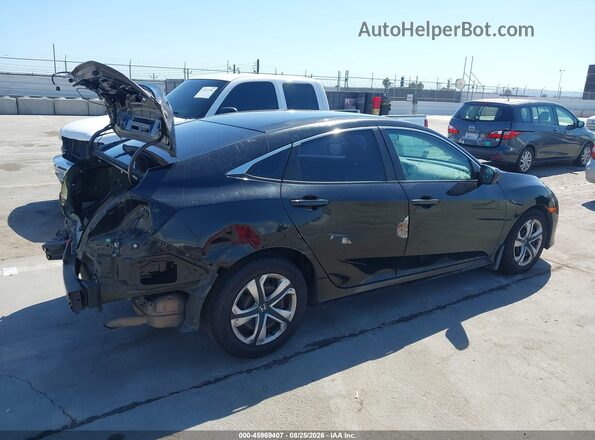 2HGFC2F52GH524452 2016 HONDA CIVIC Black Widok wnętrza 360 stopni