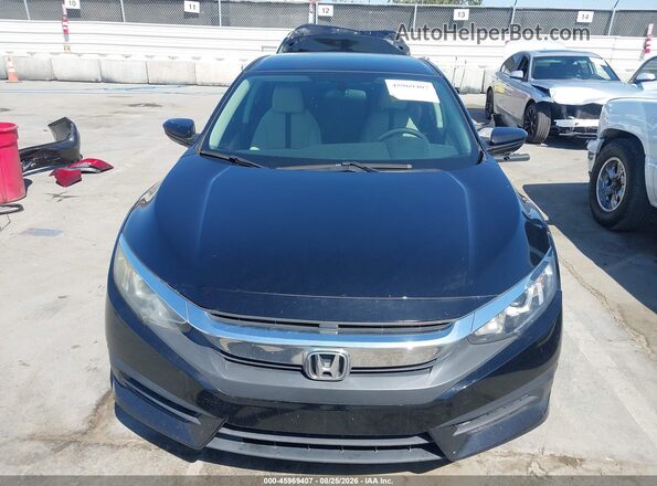 2HGFC2F52GH524452 2016 HONDA CIVIC Black Widok wnętrza z tyłu