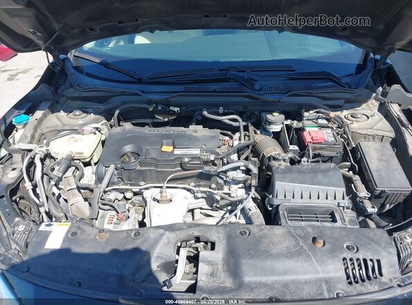 2HGFC2F52GH524452 2016 HONDA CIVIC Black Widok z tyłu