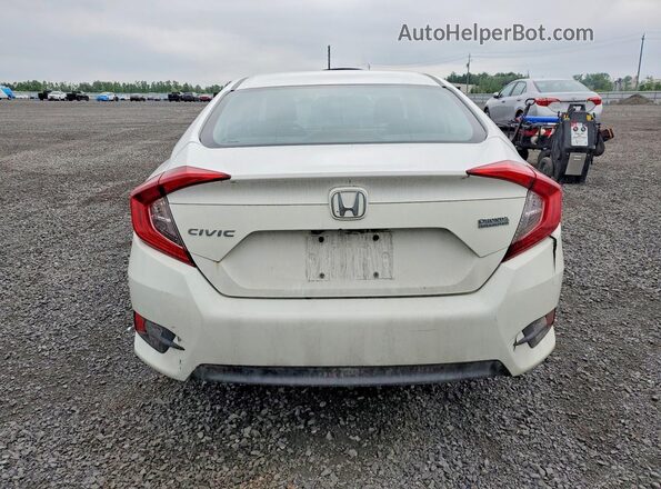2HGFC2F52HH023319 2017 HONDA CIVIC White Вид ззаду