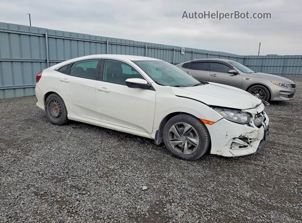 2HGFC2F52HH023319 2017 HONDA CIVIC White Передня права чверть