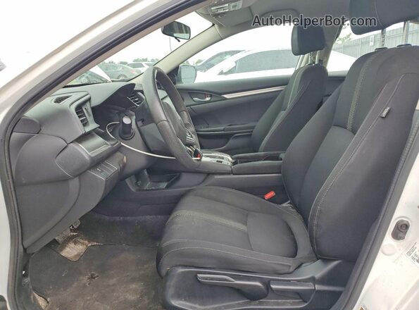 2HGFC2F52HH023319 2017 HONDA CIVIC White Вид салону спереду