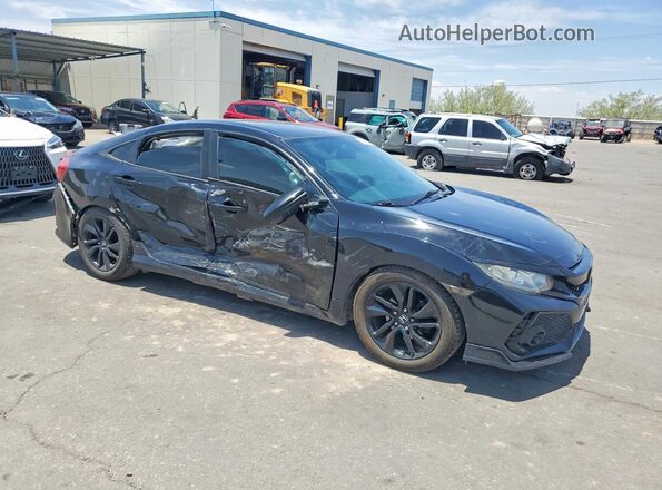 2HGFC2F52HH508933 2017 HONDA CIVIC Black Delantero derecho