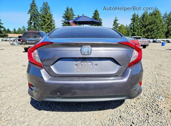 2HGFC2F52HH536294 2017 HONDA CIVIC Gray Вид ззаду