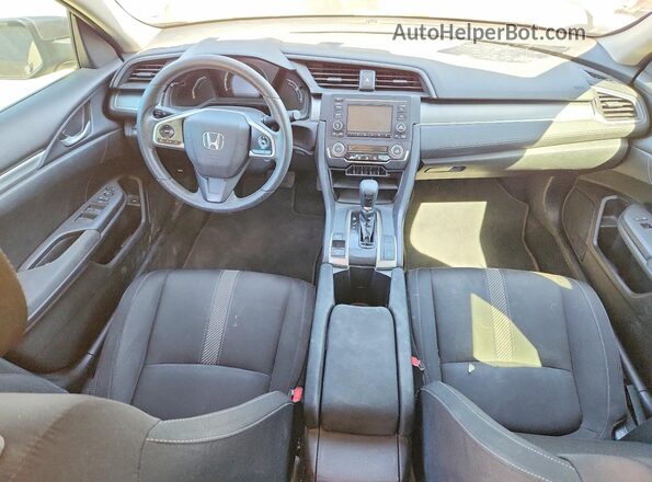 2HGFC2F52HH536294 2017 HONDA CIVIC Gray Вид панелі приладів