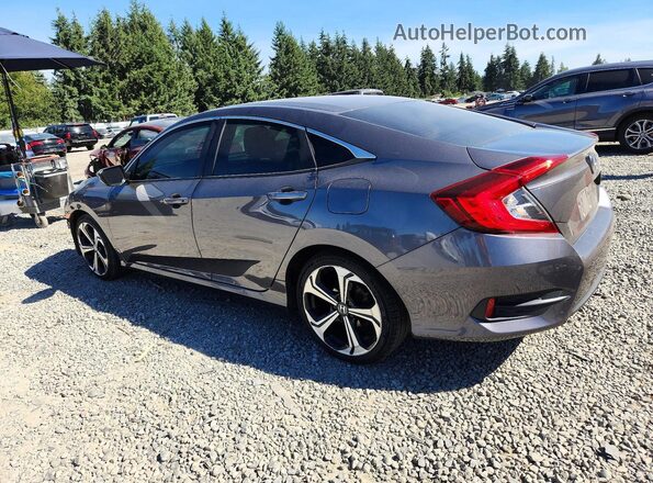 2HGFC2F52HH536294 2017 HONDA CIVIC Gray Задня ліва чверть
