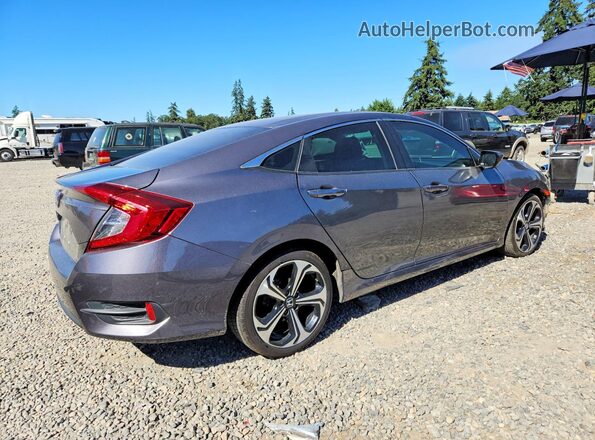 2HGFC2F52HH536294 2017 HONDA CIVIC Gray Задня права чверть