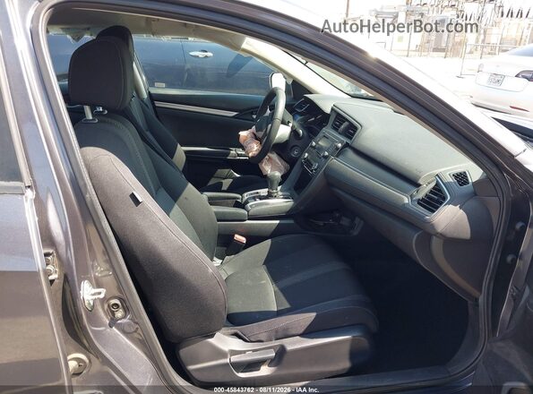 2HGFC2F52HH538269 2017 HONDA CIVIC Gray Widok wnętrza z przodu