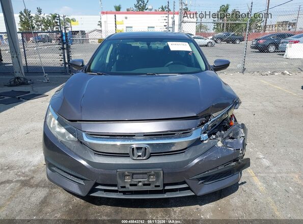 2HGFC2F52HH538269 2017 HONDA CIVIC Gray Widok zestawu wskaźników