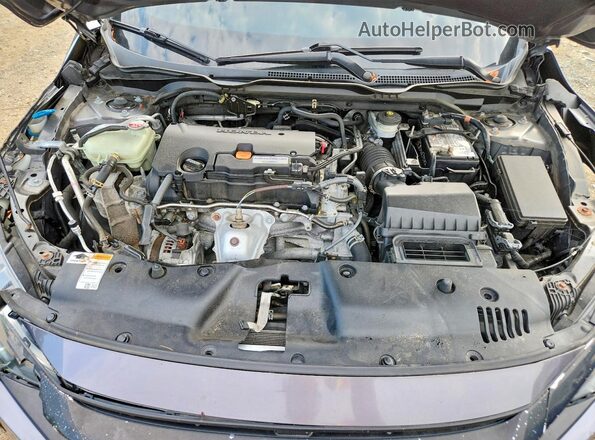 2HGFC2F52HH575385 2017 HONDA CIVIC Silver Սալոնի հետևի տեսք