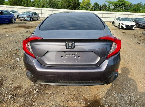 2HGFC2F52HH575385 2017 HONDA CIVIC Silver Հետևի տեսք