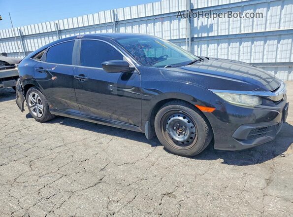 2HGFC2F52HH575838 2017 HONDA CIVIC Black Передня права чверть