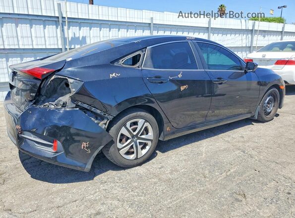 2HGFC2F52HH575838 2017 HONDA CIVIC Black Задня права чверть
