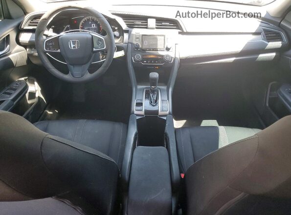 2HGFC2F52HH575838 2017 HONDA CIVIC Black Вид панелі приладів