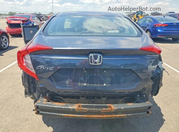 2HGFC2F52JH506363 2018 HONDA CIVIC Blue Հետևի տեսք